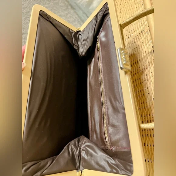 Vintage 60s Beige Doctor Bag [RARE] - Picture 12 of 14